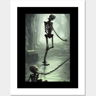 Skeleton Relationship Posters and Art